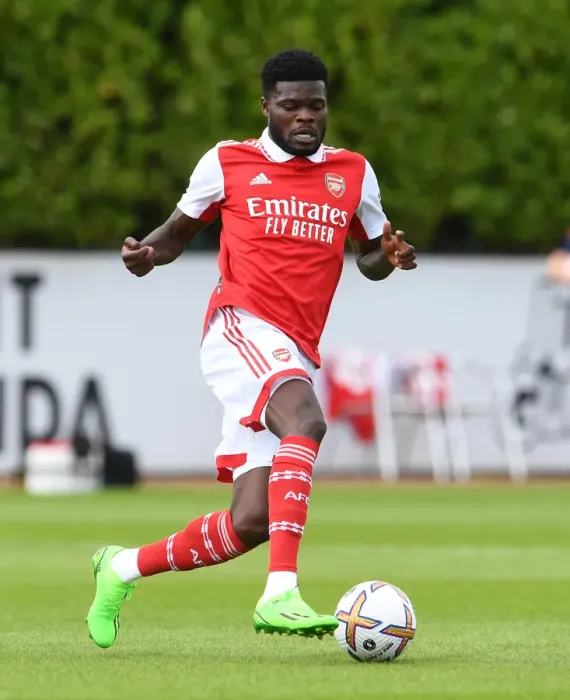 Framed Print : Thomas Partey Trains with Arsenal: Pre-Season Match against Ipswich Town (2022-23) Framed Print : Thomas Partey Trains with Arsenal: Pre-Season Match against Ipswich Town (2022-23)