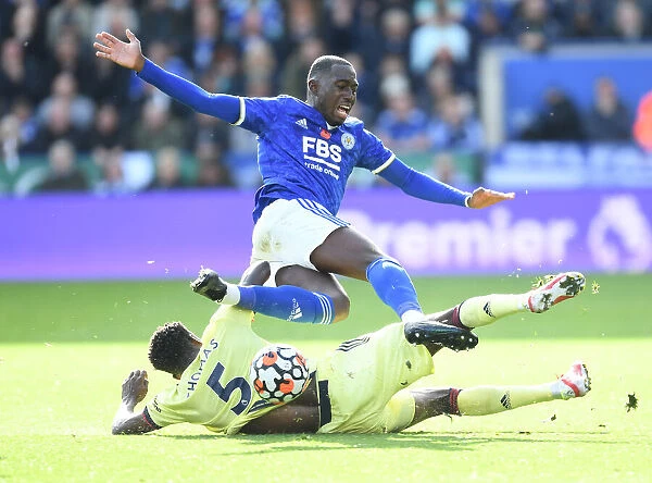 Thomas Partey vs. Boubakary Soumare: Intense Battle in Leicester City vs. Arsenal Premier League Clash