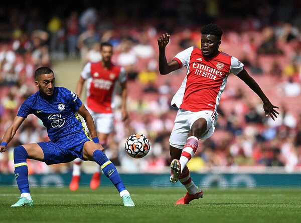 Thomas Partey's Midfield Magic: Outsmarting Ziyech in Arsenal's Pre-Season Victory Over Chelsea