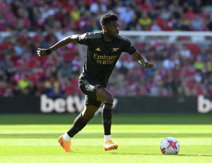 Framed Print : Thomas Partey's Midfield Masterclass: Arsenal's Win Against Nottingham Forest in the 2022-23 Premier League Framed Print : Thomas Partey's Midfield Masterclass: Arsenal's Win Against Nottingham Forest in the 2022-23 Premier League