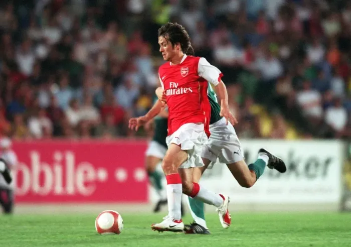 Framed Print : Thomas Rosicky's Brilliant Performance: Arsenal's Pre-Season Victory (2006)
