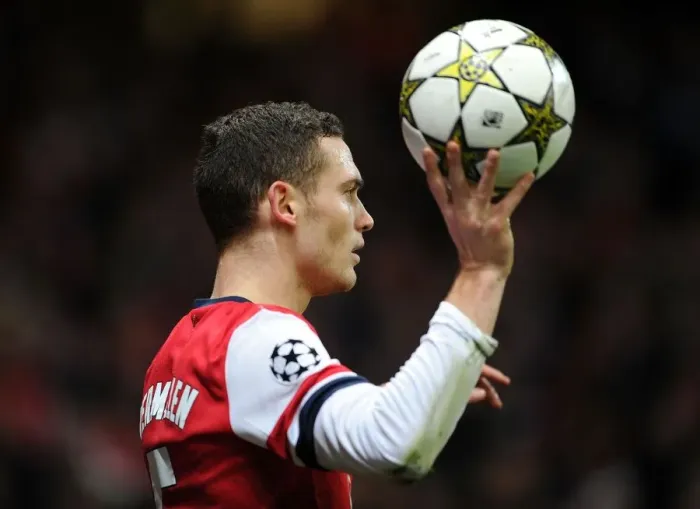 Framed Print : Thomas Vermaelen in Action: Arsenal FC vs Montpellier Herault SC, UEFA Champions League (2012) Framed Print : Thomas Vermaelen in Action: Arsenal FC vs Montpellier Herault SC, UEFA Champions League (2012)