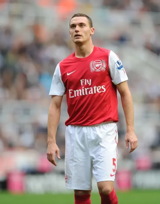 Framed Print : Thomas Vermaelen: In Action for Arsenal Against Newcastle United, Premier League 2011-12 Framed Print : Thomas Vermaelen: In Action for Arsenal Against Newcastle United, Premier League 2011-12