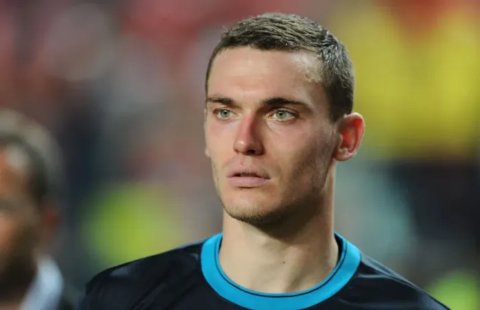 Framed Print : Thomas Vermaelen in Action: Benfica vs Arsenal Pre-Season Friendly, 2011 Framed Print : Thomas Vermaelen in Action: Benfica vs Arsenal Pre-Season Friendly, 2011