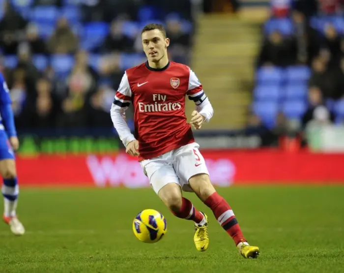 Framed Print : Thomas Vermaelen in Action: Reading vs. Arsenal, Premier League 2012-13 Framed Print : Thomas Vermaelen in Action: Reading vs. Arsenal, Premier League 2012-13