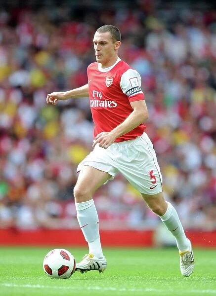 Thomas Vermaelen (Arsenal). Arsenal 1:1 AC Milan. Emirates Cup, pre season