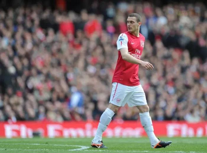 Framed Print : Thomas Vermaelen Focuses Against Chelsea - Arsenal vs. Chelsea, Premier League 2011-12 Framed Print : Thomas Vermaelen Focuses Against Chelsea - Arsenal vs. Chelsea, Premier League 2011-12