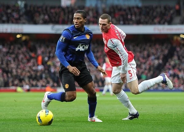 Thomas Vermaelen vs. Antonio Valencia: A Battle at the Emirates - Arsenal v Manchester United, Premier League 2011-12