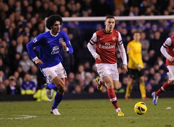 Thomas Vermaelen vs Marouane Fellaini: Battle at Goodison Park, Everton vs Arsenal, Premier League 2012-13