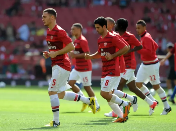 Framed Print : Thomas Vermaelen's Dominant Performance: Arsenal Crushes Southampton 6-1 in Premier League Framed Print : Thomas Vermaelen's Dominant Performance: Arsenal Crushes Southampton 6-1 in Premier League