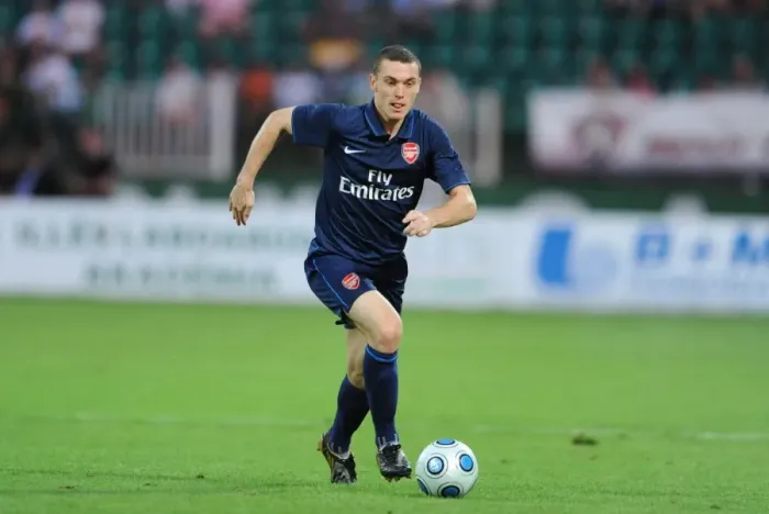 Framed Print : Thomas Vermaelen's Unforgettable Debut: Arsenal's 5-0 Crushing of Szombathelyi in Pre-Season Friendly, July 2009 Framed Print : Thomas Vermaelen's Unforgettable Debut: Arsenal's 5-0 Crushing of Szombathelyi in Pre-Season Friendly, July 2009