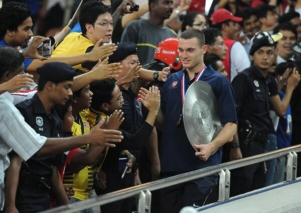Thomas Vermaelen's Unstoppable Performance: Arsenal's 4-0 Victory Over Malaysia XI