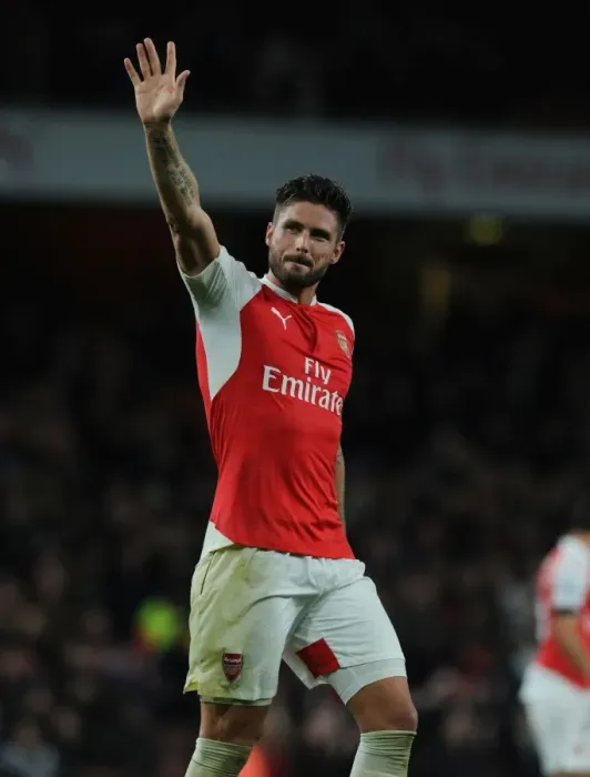 Framed Print : Thrilling Goal Celebration: Olivier Giroud Scores for Arsenal Against Everton (2015 / 16) Framed Print : Thrilling Goal Celebration: Olivier Giroud Scores for Arsenal Against Everton (2015 / 16)