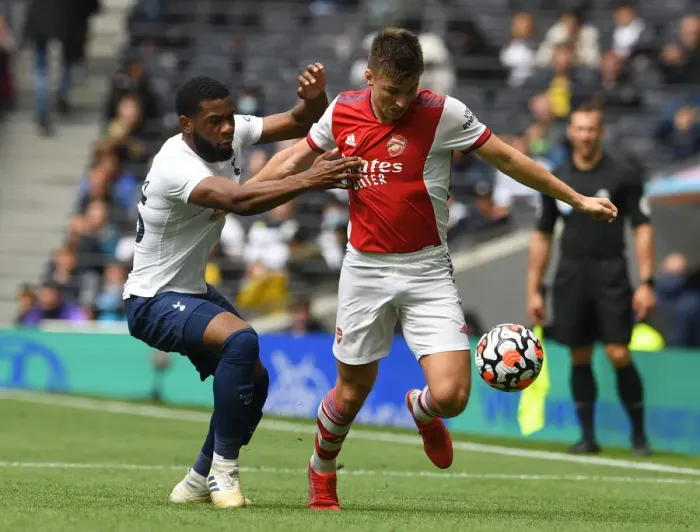 Framed Print : Tierney vs Tanganga: Battle of the Minds - Tottenham vs Arsenal Framed Print : Tierney vs Tanganga: Battle of the Minds - Tottenham vs Arsenal