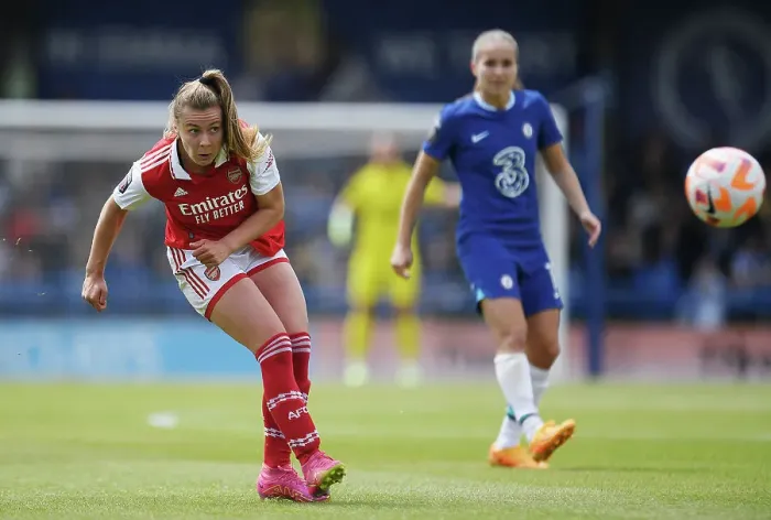 Framed Print : Titanic Showdown: Arsenal vs. Chelsea - FA Women's Super League Framed Print : Titanic Showdown: Arsenal vs. Chelsea - FA Women's Super League