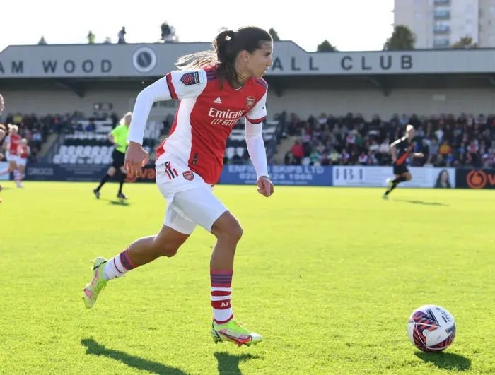 Framed Print : Tobin Heath Shines: Arsenal Women vs Everton Women, FA WSL 2021-22 Framed Print : Tobin Heath Shines: Arsenal Women vs Everton Women, FA WSL 2021-22