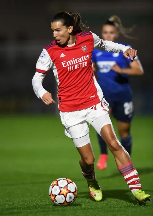 Framed Print : Tobin Heath's Showdown: Arsenal Women vs. 1899 Hoffenheim in UEFA Women's Champions League Framed Print : Tobin Heath's Showdown: Arsenal Women vs. 1899 Hoffenheim in UEFA Women's Champions League