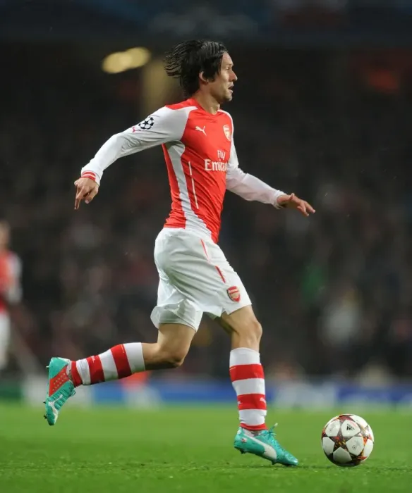 Framed Print : Tomas Rosicky in Action: Arsenal FC vs RSC Anderlecht, UEFA Champions League, 2014 Framed Print : Tomas Rosicky in Action: Arsenal FC vs RSC Anderlecht, UEFA Champions League, 2014