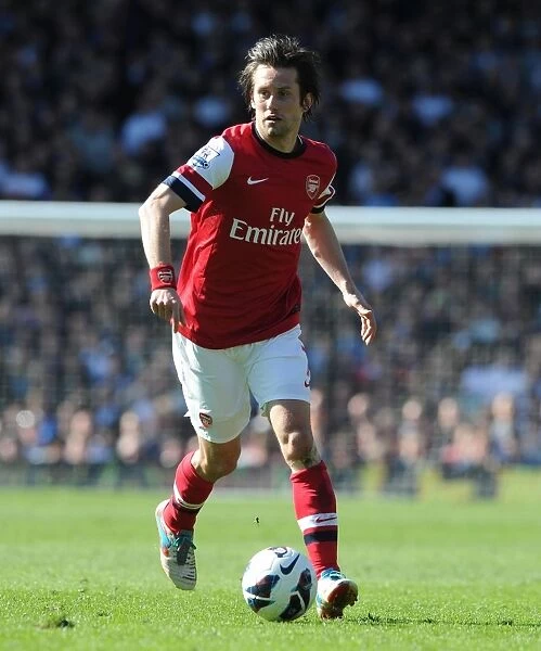 Tomas Rosicky: In Action for Arsenal Against Fulham, Premier League 2012-13