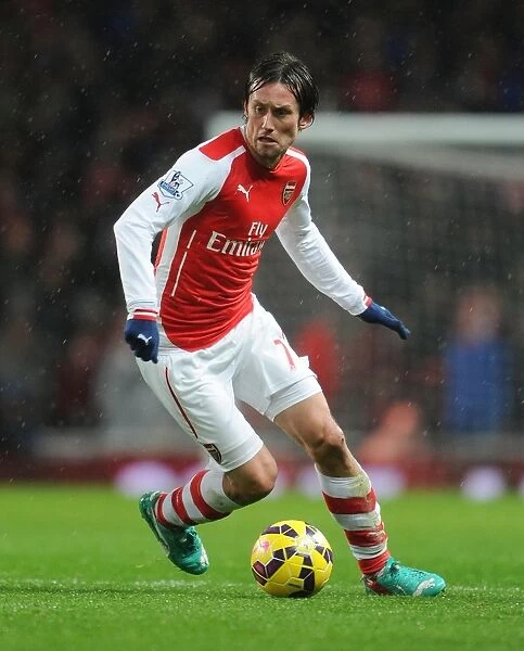 Tomas Rosicky in Action: Arsenal vs. Queens Park Rangers (2014-15)
