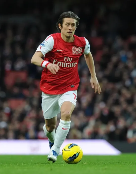 Framed Print : Tomas Rosicky in Action: Arsenal vs. Wolverhampton Wanderers, Premier League 2011-2012