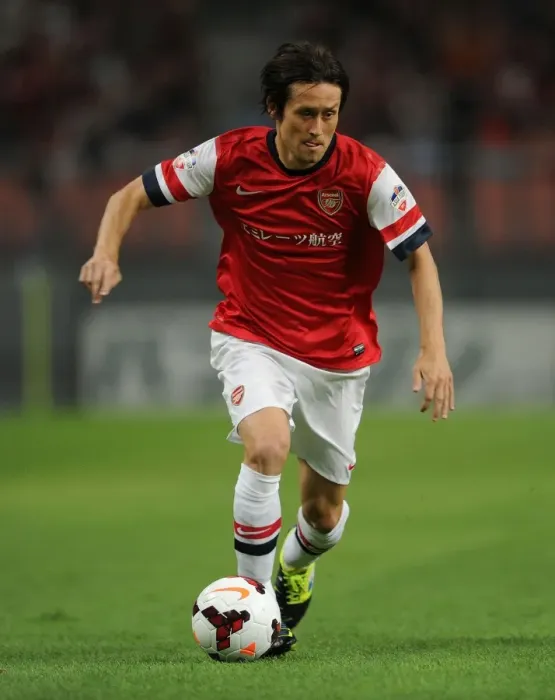 Framed Print : Tomas Rosicky in Action: Arsenal vs Nagoya Grampus, 2013