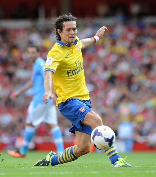 Tomas Rosicky in Action: Arsenal vs Napoli, Emirates Cup 2013