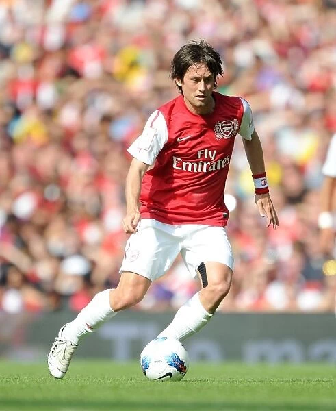 Tomas Rosicky in Action: Arsenal vs New York Red Bulls, Emirades Cup Day 2