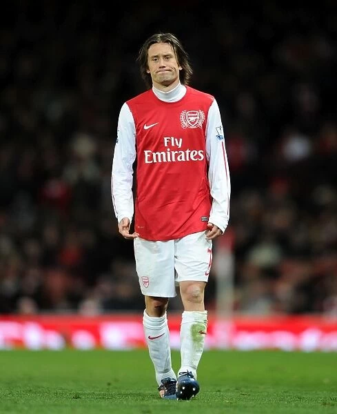 Tomas Rosicky in Action: Arsenal vs Wigan Athletic, Premier League 2011-12