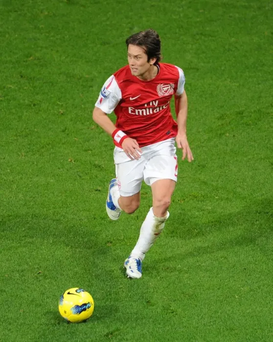 Framed Print : Tomas Rosicky: In Action for Arsenal Against Wolverhampton Wanderers, 2011