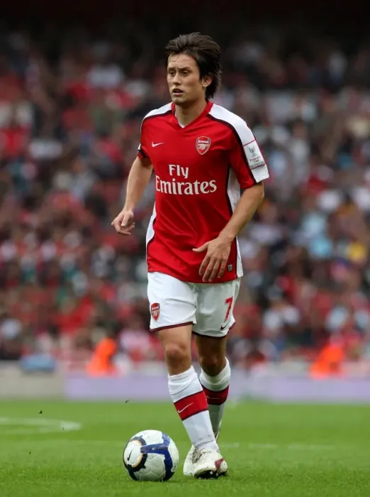 Framed Print : Tomas Rosicky in Action: Arsenal's Win Against Atletico Madrid, Emirates Cup 2009 (2:1)