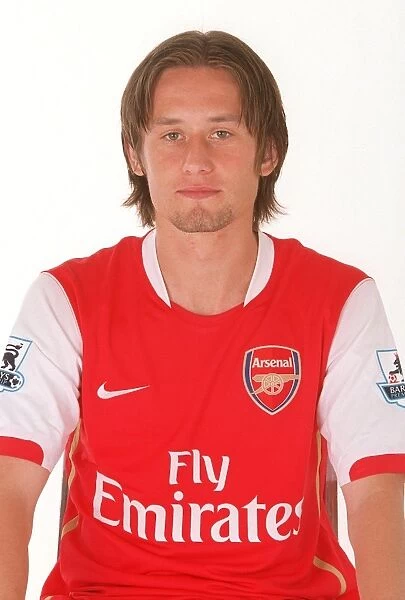 Tomas Rosicky at Arsenal 1st Team Photocall, Emirates Stadium, London (2006)