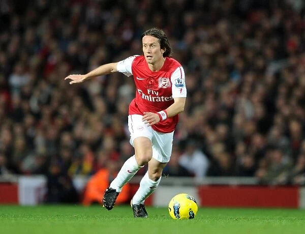 Tomas Rosicky (Arsenal). Arsenal 3: 0 West Bromwich Albion. Barclays Premier League