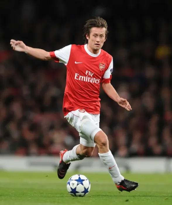 Framed Print : Tomas Rosicky (Arsenal). Arsenal 5: 1 Shakhtar Donetsk, UEFA Champions League