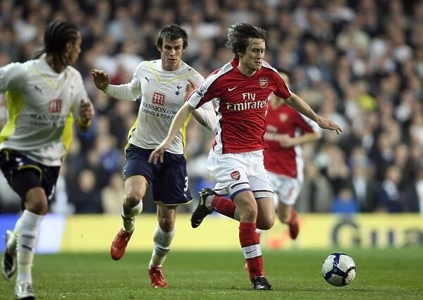 Tomas Rosicky (Arsenal) Gareth Bale (Tottenham). Tottenham Hotspur 2: 1 Arsenal
