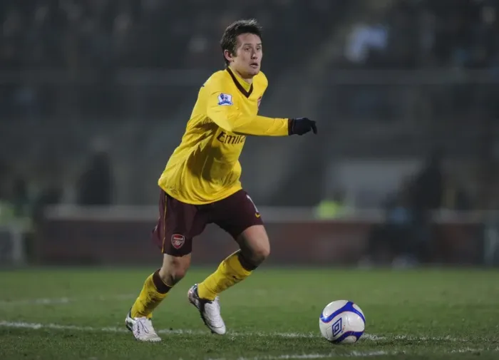 Framed Print : Tomas Rosicky (Arsenal). Leyton Orient 1: 1 Arsenal, FA Cup Fifth Round