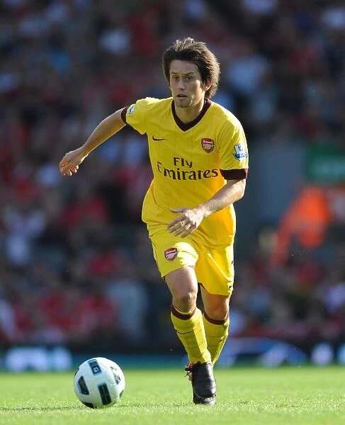 Tomas Rosicky (Arsenal). Liverpool 1:1 Arsenal, Barclays Premier League