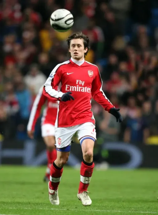 Framed Print : Tomas Rosicky (Arsenal). Manchester City 3: 0 Arsenal. Carlin Cup 5th Round