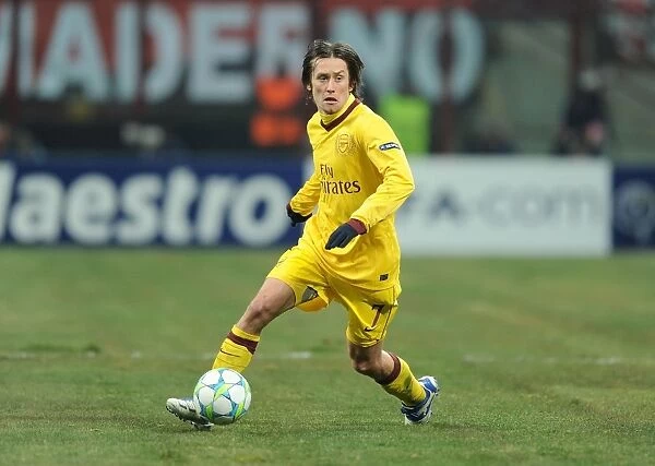 Tomas Rosicky: Arsenal's Star Performance Against AC Milan in UEFA Champions League (2012)