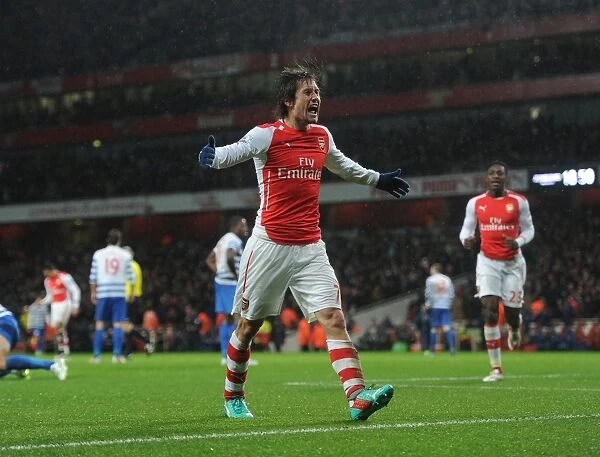 Tomas Rosicky Scores Arsenal's Second Goal (2014-15)