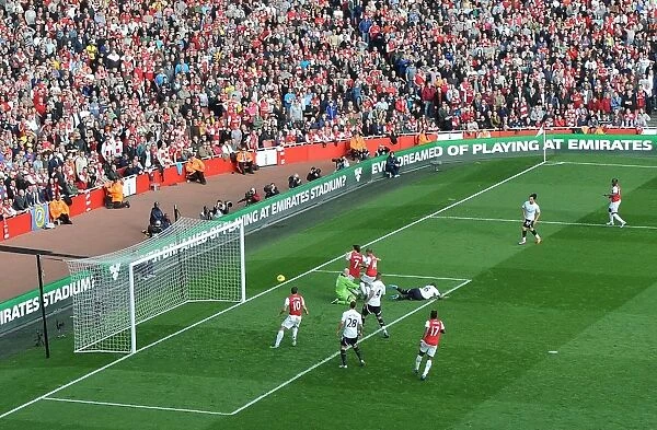 Tomas Rosicky Scores the Third Goal: Arsenal vs. Tottenham, Premier League 2011-12