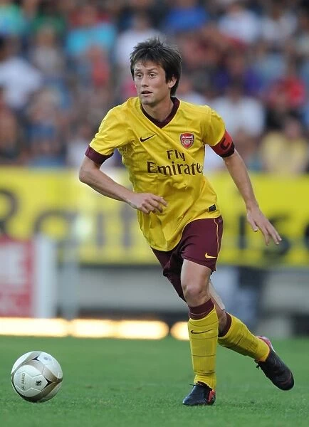 Tomas Rosicky Shines in Arsenal's 4-0 Victory over Sturm Graz, Austria 2010