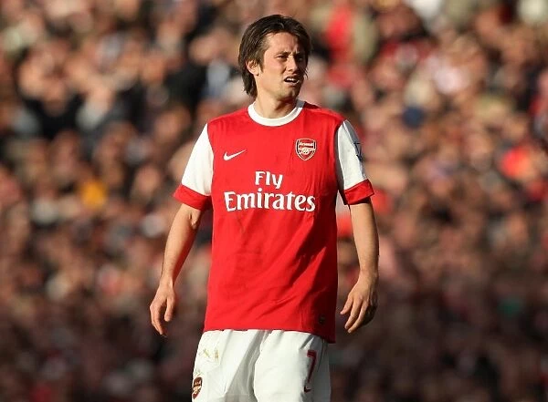 Tomas Rosicky's Brilliant Goal: Arsenal's 2-1 Win Over Birmingham City in the Barclays Premier League (16 / 10 / 10)
