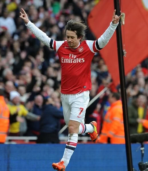 Tomas Rosicky's Game-Changing Goal: Arsenal's Victory Over Sunderland (2013-14)