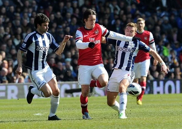 Tomas Rosicky's Powerful Past: Overpowering Yacob and Morrison in Arsenal's Battle against West Bromwich Albion