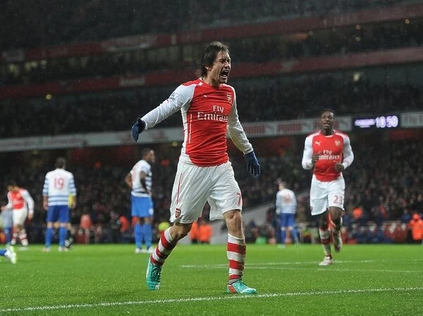 Tomas Rosicky's Strike: Arsenal's Game-Changing Goal vs. Queens Park Rangers (2014-15)
