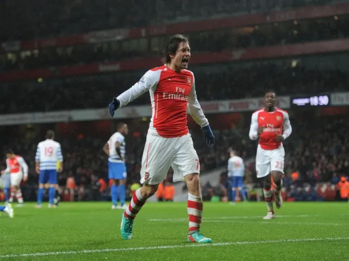 Framed Print : Tomas Rosicky's Strike: Arsenal's Game-Changing Goal vs. Queens Park Rangers (2014-15) Framed Print : Tomas Rosicky's Strike: Arsenal's Game-Changing Goal vs. Queens Park Rangers (2014-15)