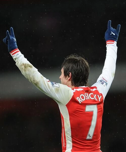 Tomas Rosicky's Strike: Arsenal's Second Goal vs. Queens Park Rangers (2014-15)