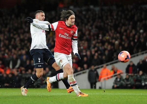 Tomas Rosicky's Stunner: Arsenal's FA Cup Victory Over Tottenham (2013-14) - Rosicky Scores Under Pressure Against Kyle Walker
