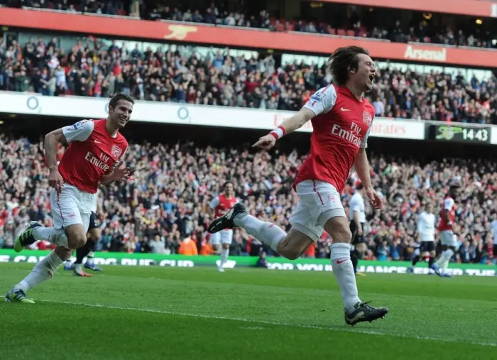 Framed Print : Tomas Rosicky's Triumph: The Thrilling Third Goal - Arsenal vs. Tottenham (2011-12) Framed Print : Tomas Rosicky's Triumph: The Thrilling Third Goal - Arsenal vs. Tottenham (2011-12)